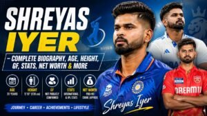 Shreyas Iyer – Complete Biography