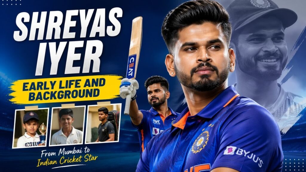 Shreyas Iyer Early Life and Background