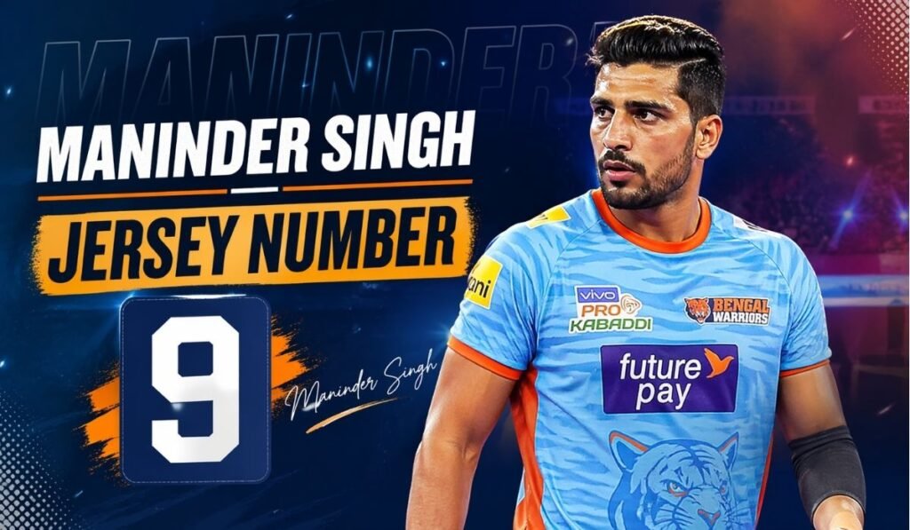 Maninder Singh Jersey Number
