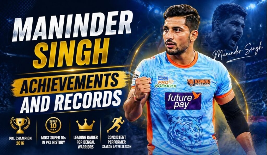 Maninder Singh Achievements and Records