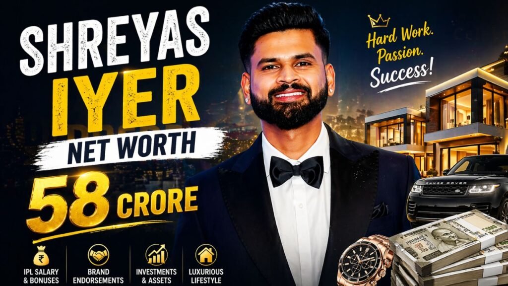 Shreyas Iyer Net Worth