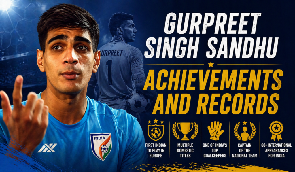 Gurpreet Singh Sandhu Achievements and Records