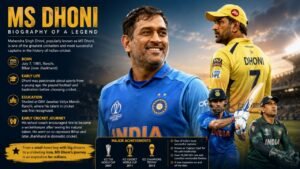 MS Dhoni Biography