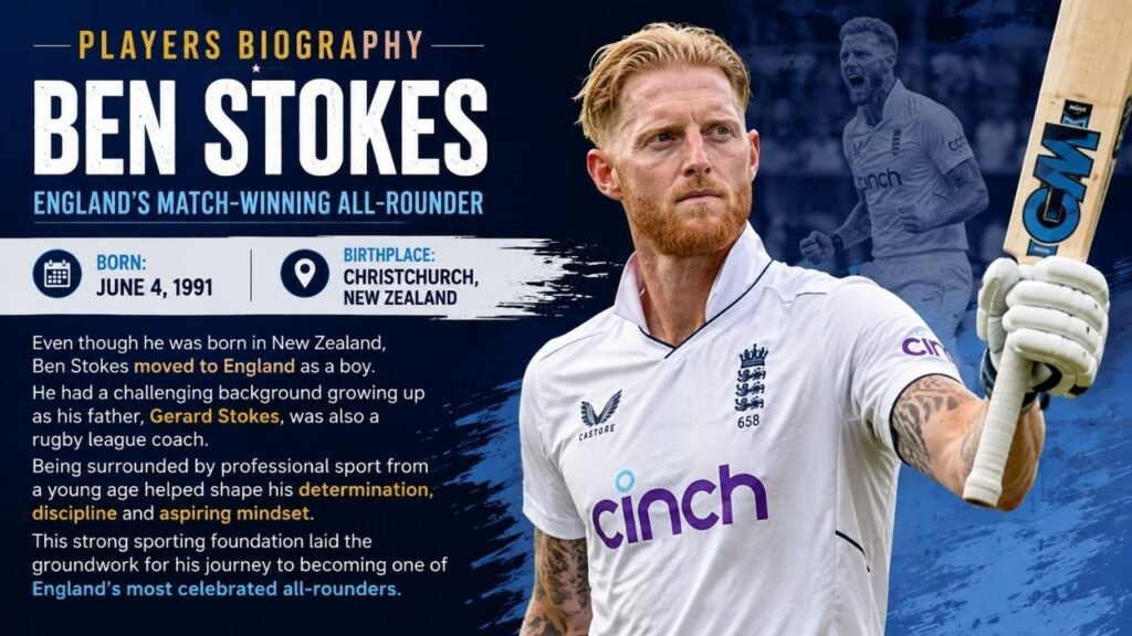 Ben Stokes Biography