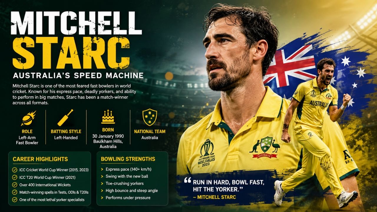 Mitchell Starc Biography
