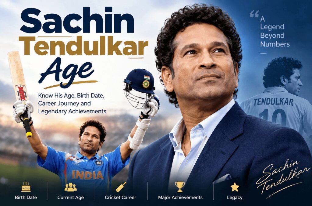 Sachin Tendulkar Age